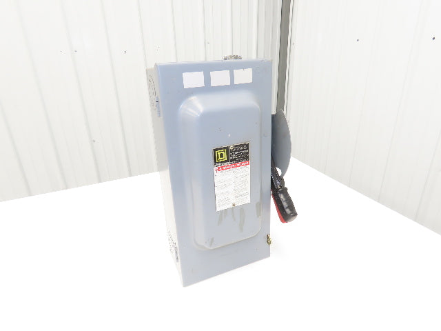 Square D H362 Heavy Duty Fused Safety Disconnect Switch 60A 600VAC Series F05