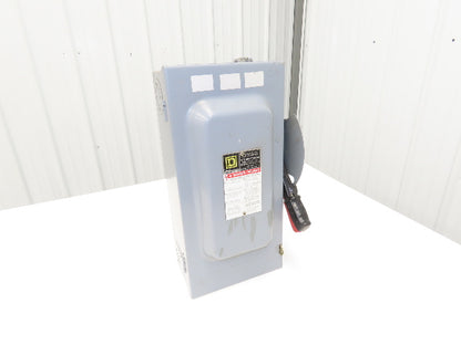 Square D H362 Heavy Duty Fused Safety Disconnect Switch 60A 600VAC Series F05