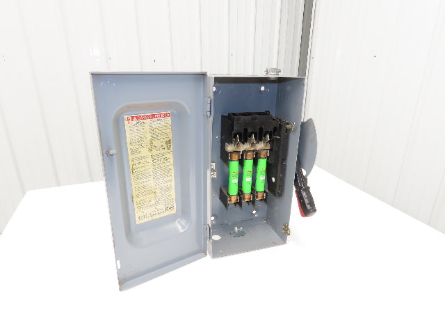 Square D H362 Heavy Duty Fused Safety Disconnect Switch 60A 600VAC Series F05
