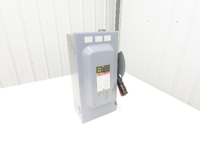 Square D H362 Heavy Duty Fused Safety Disconnect Switch 60A 600VAC Series F05