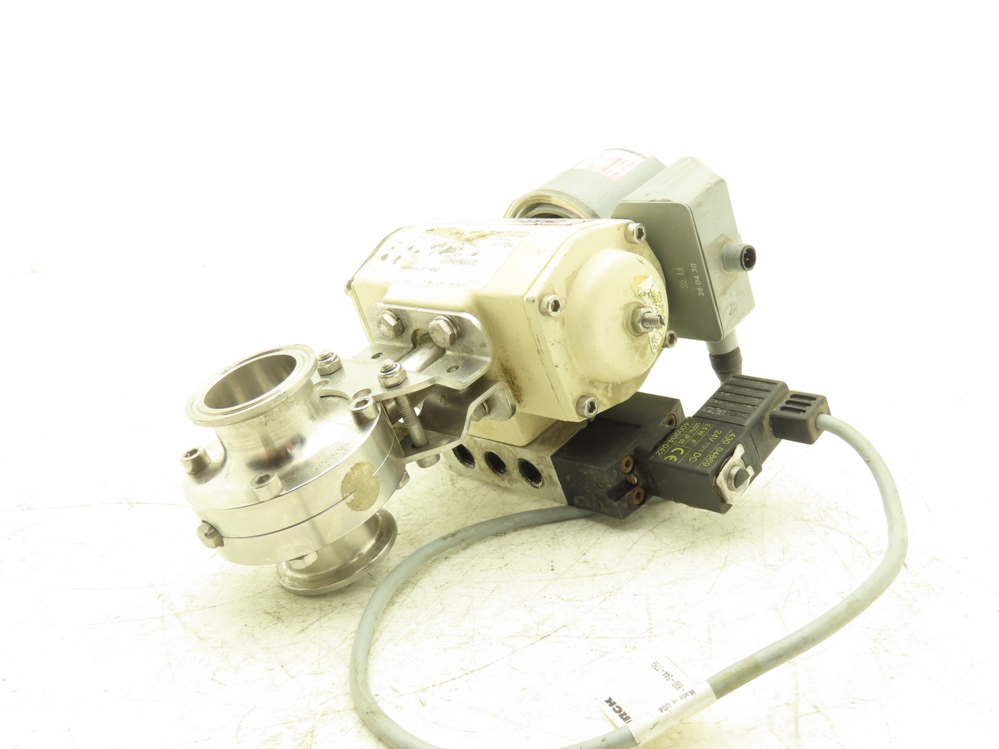 Keystone F250 Butterfly Valve 35MM Stainless Pneumatic Actuator Proximity Sensor