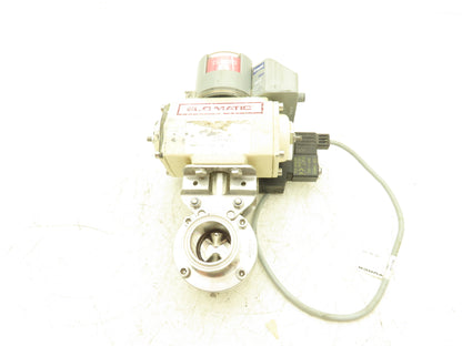 Keystone F250 Butterfly Valve 35MM Stainless Pneumatic Actuator Proximity Sensor