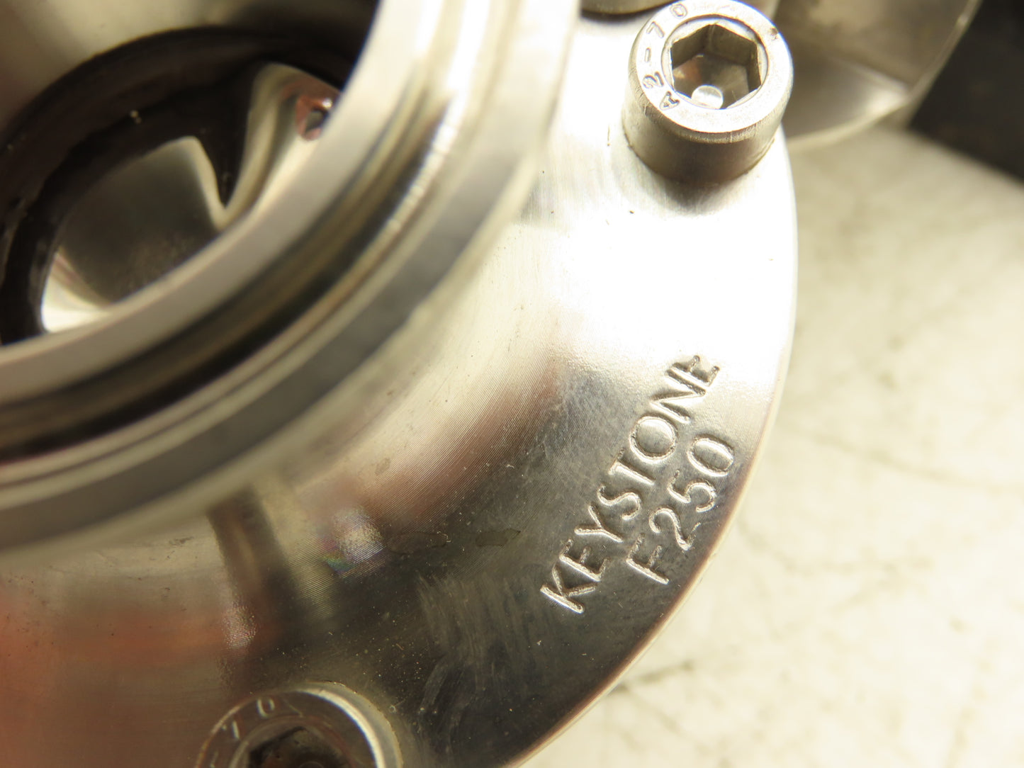 Keystone F250 Butterfly Valve 35MM Stainless Pneumatic Actuator Proximity Sensor