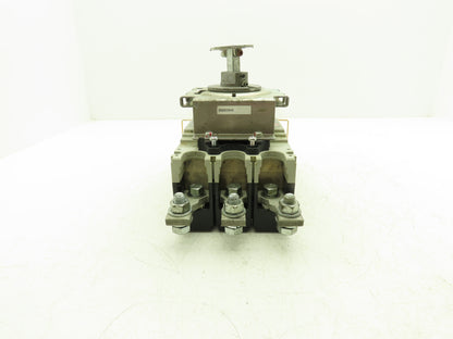 Fuji BW400EAGU 3 Pole Circuit Breaker 300 Amp 690V 250VDC Thru-Door Disconnect