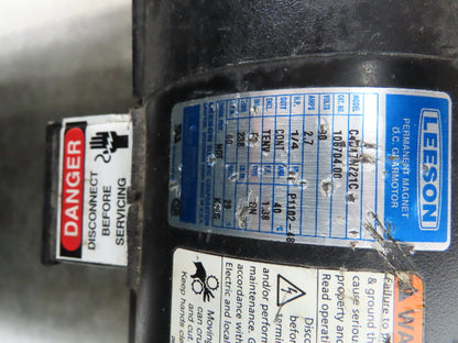 Crizaf LTCM Adj Incline Portable Parts Conveyor Cleated Belt 16"W 10' 9"L 90VDC