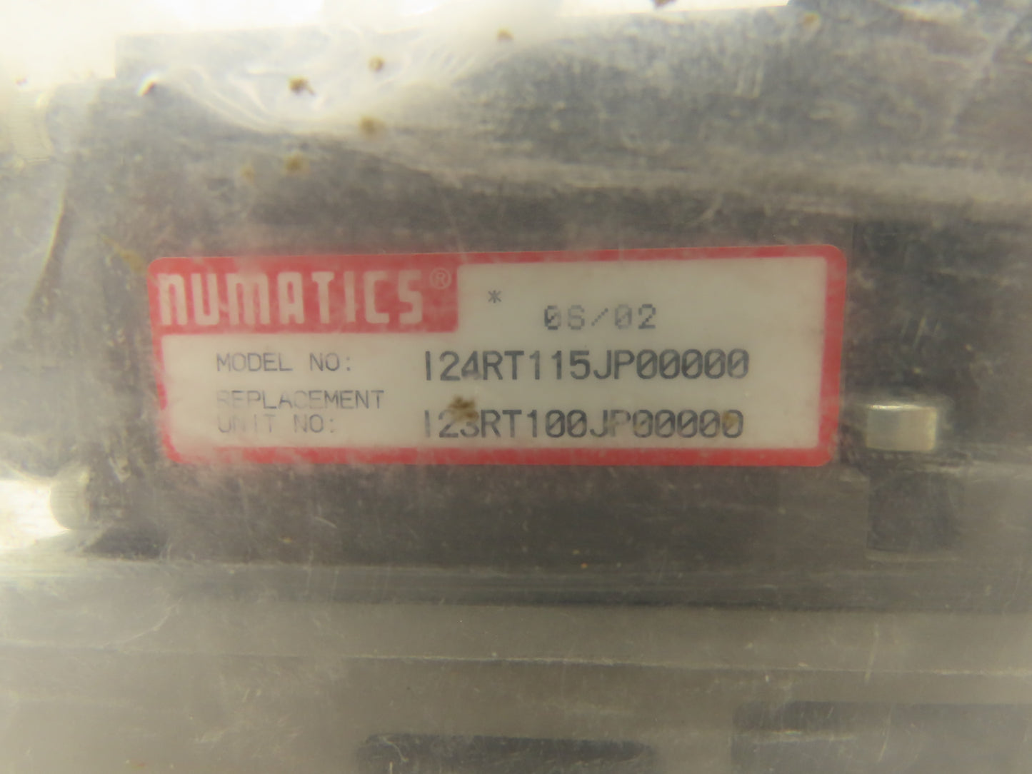 Numatics I24RT115JP00000 Pneumatic Valve Pressure Regulator Manifold Assembly