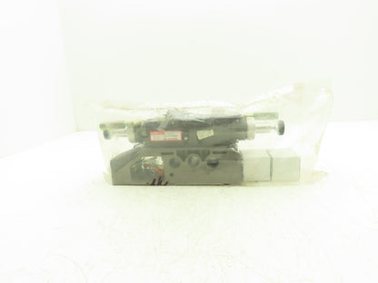 Numatics I24RT115JP00000 Pneumatic Valve Pressure Regulator Manifold Assembly