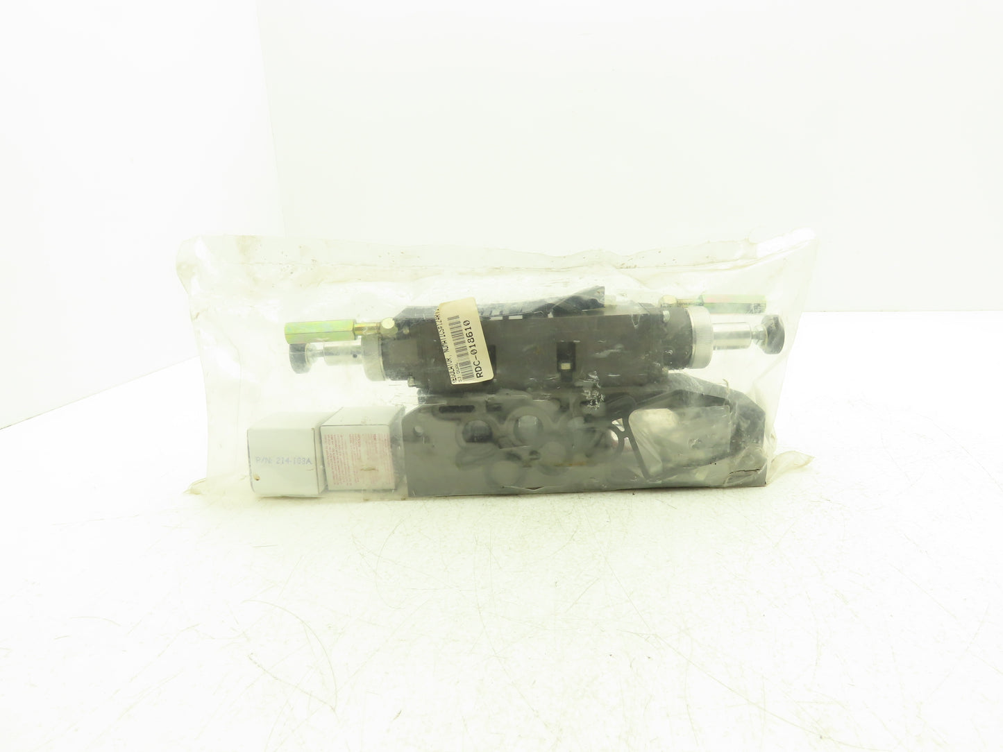 Numatics I24RT115JP00000 Pneumatic Valve Pressure Regulator Manifold Assembly