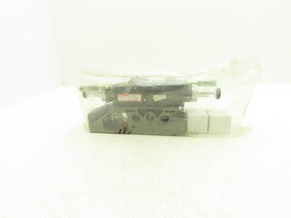 Numatics I24RT115JP00000 Pneumatic Valve Pressure Regulator Manifold Assembly