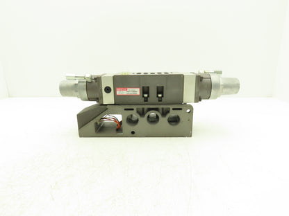 Numatics I34RQ100J000000 Pneumatic Valve Pressure Regulator Manifold Assembly