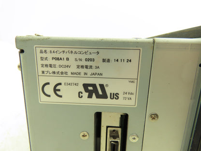 Fuji P08A1 B CNC HMI Controller Touch Screen Panel Computer 24V Windows *Read