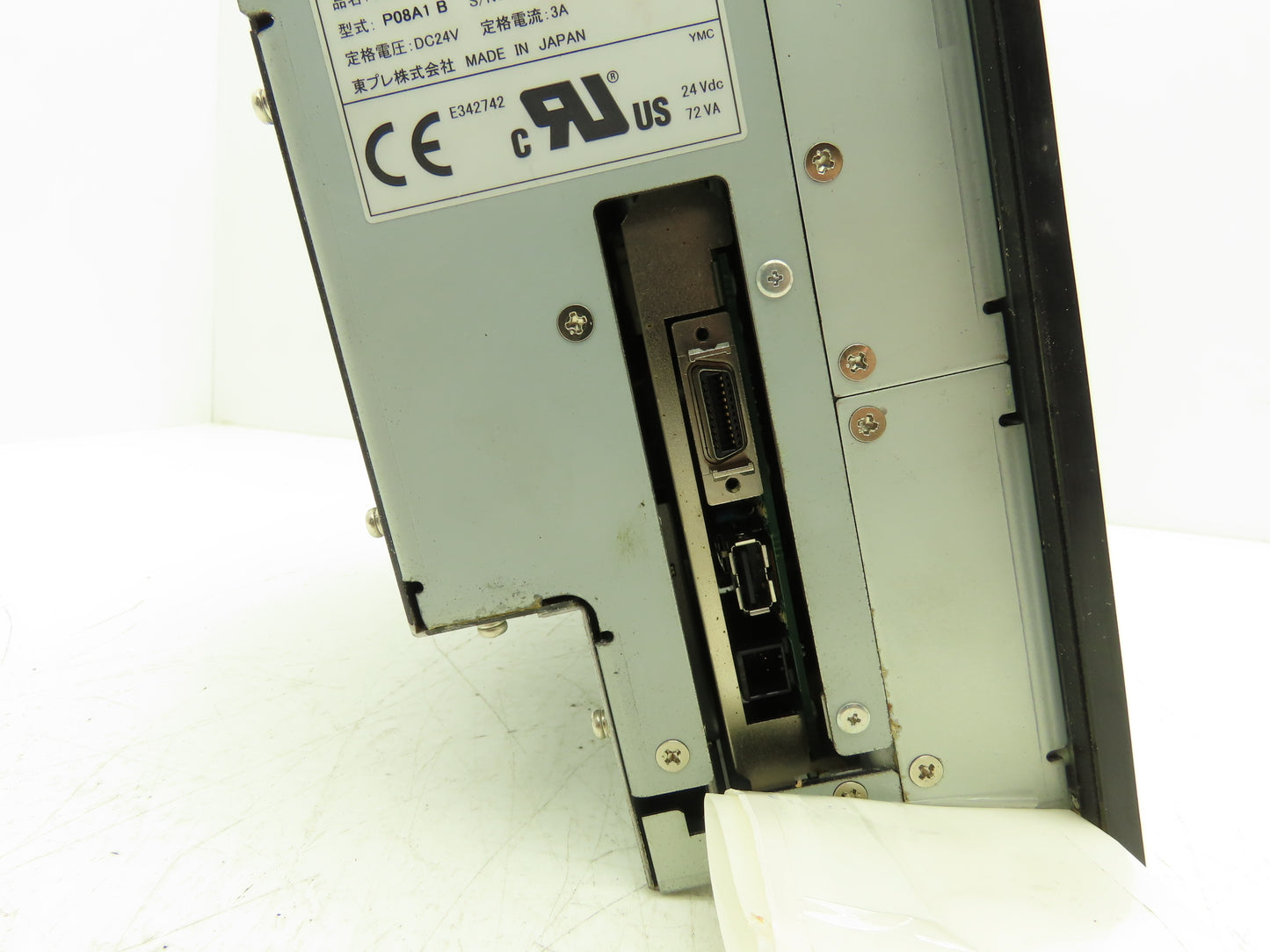 Fuji P08A1 B CNC HMI Controller Touch Screen Panel Computer 24V Windows *Read