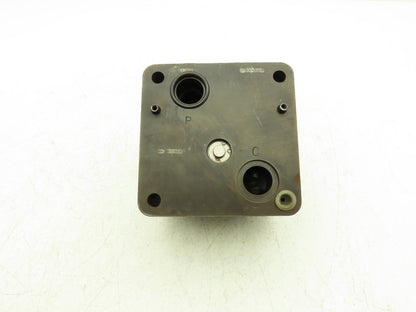 Vickers FG 03 28 22 Hydraulic Flow Control Valve Eaton Keyed- Key Missing