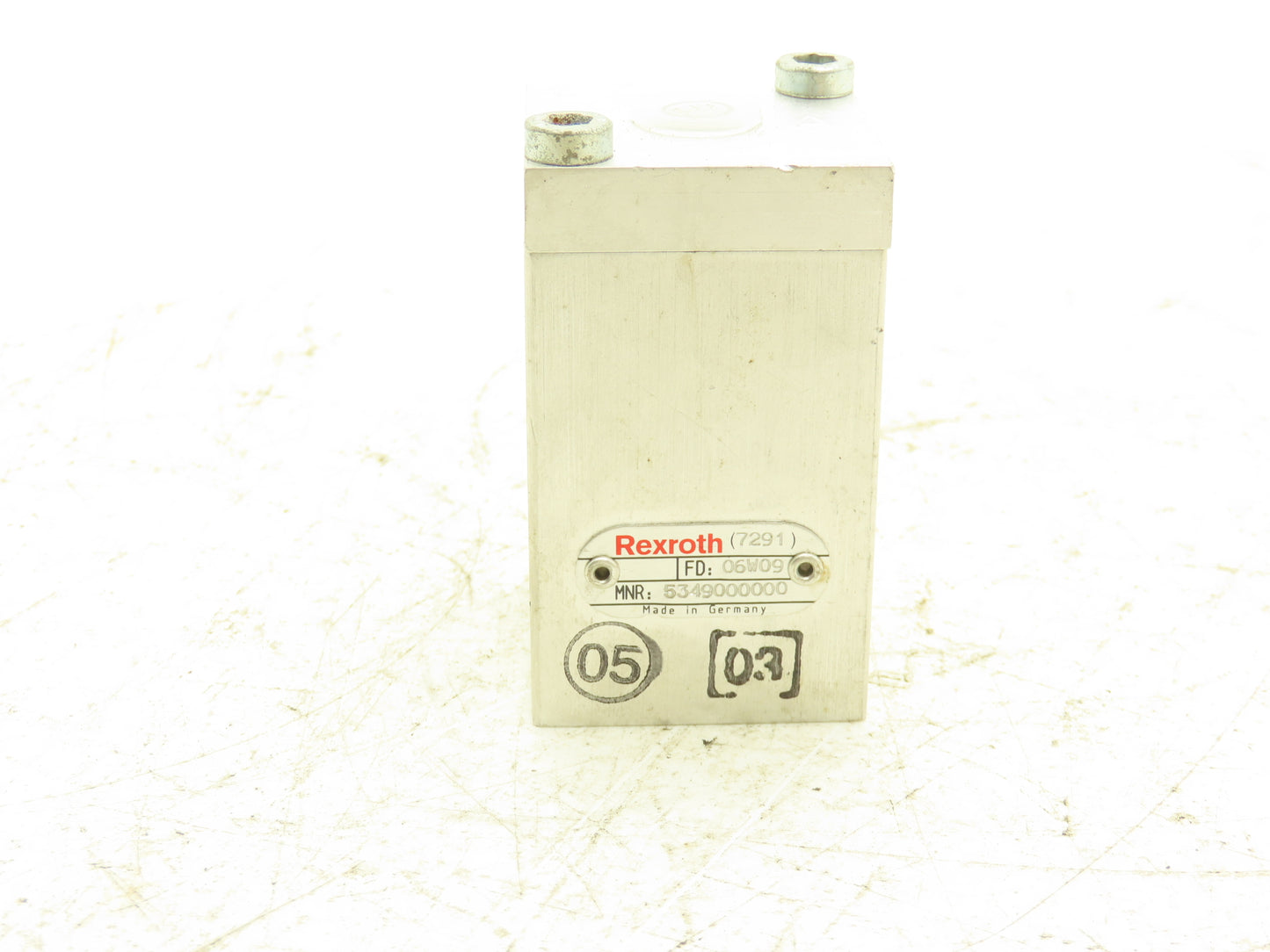 Rexroth 5349000000 Solenoid Air Valve Media Barrier Filter Element