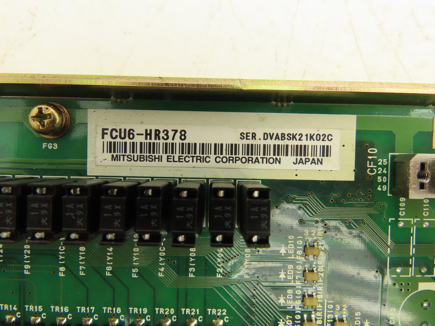 Mitsubishi BN638A039G51 Printed Circuit Board PCB Machine Control FCU6-HR378