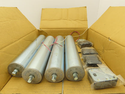 Weston 2RS-570-5-300 Motorized Conveyor Roller 57mm x 300mm 200V 3PH  Lot of 4