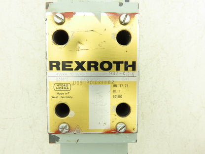 Mannesmann Rexroth 4WRA 10 W40-11/24NZ4/M-993-X Hydraulic Solenoid Valve 24VDC