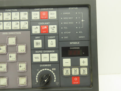 Mori Seiki CV-501 HMI Operator Push Button Control Panel Unit E54078 A01