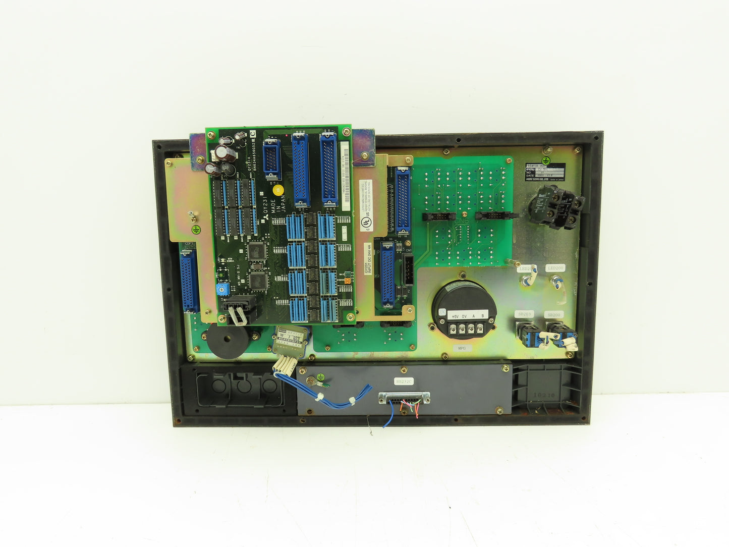 Mori Seiki CV-501 HMI Operator Push Button Control Panel Unit E54078 A01