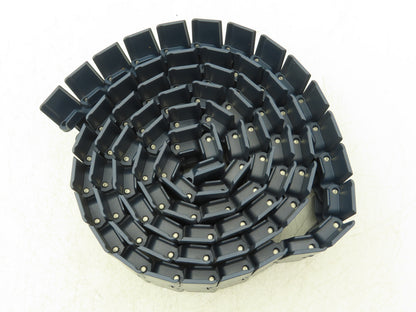 System Plast NGE880TAB-K450 TableTop Conveyor Chain 4.5"x 10Ft Side-Flexing Blue