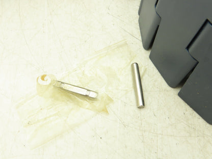 System Plast NGE880TAB-K450 TableTop Conveyor Chain 4.5"x 10Ft Side-Flexing Blue