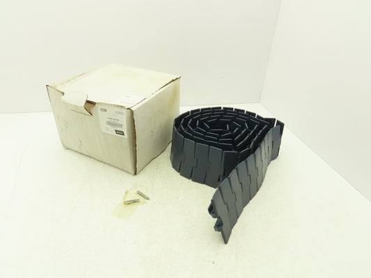 System Plast NGE880TAB-K450 TableTop Conveyor Chain 4.5"x 10Ft Side-Flexing Blue