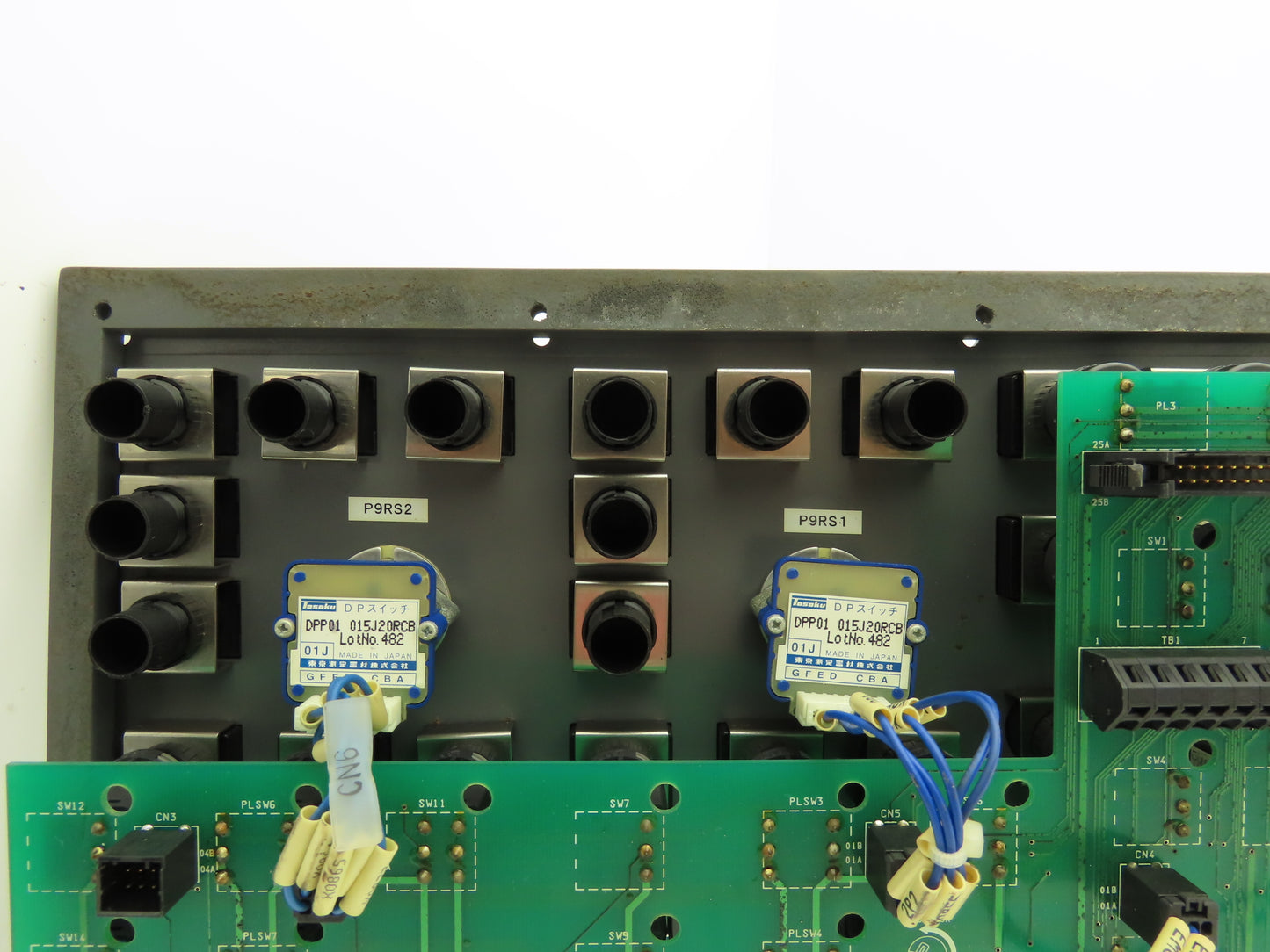 Fuji RP390-01-001B HMI Operator Push Button Control Panel Unit E54078 A01