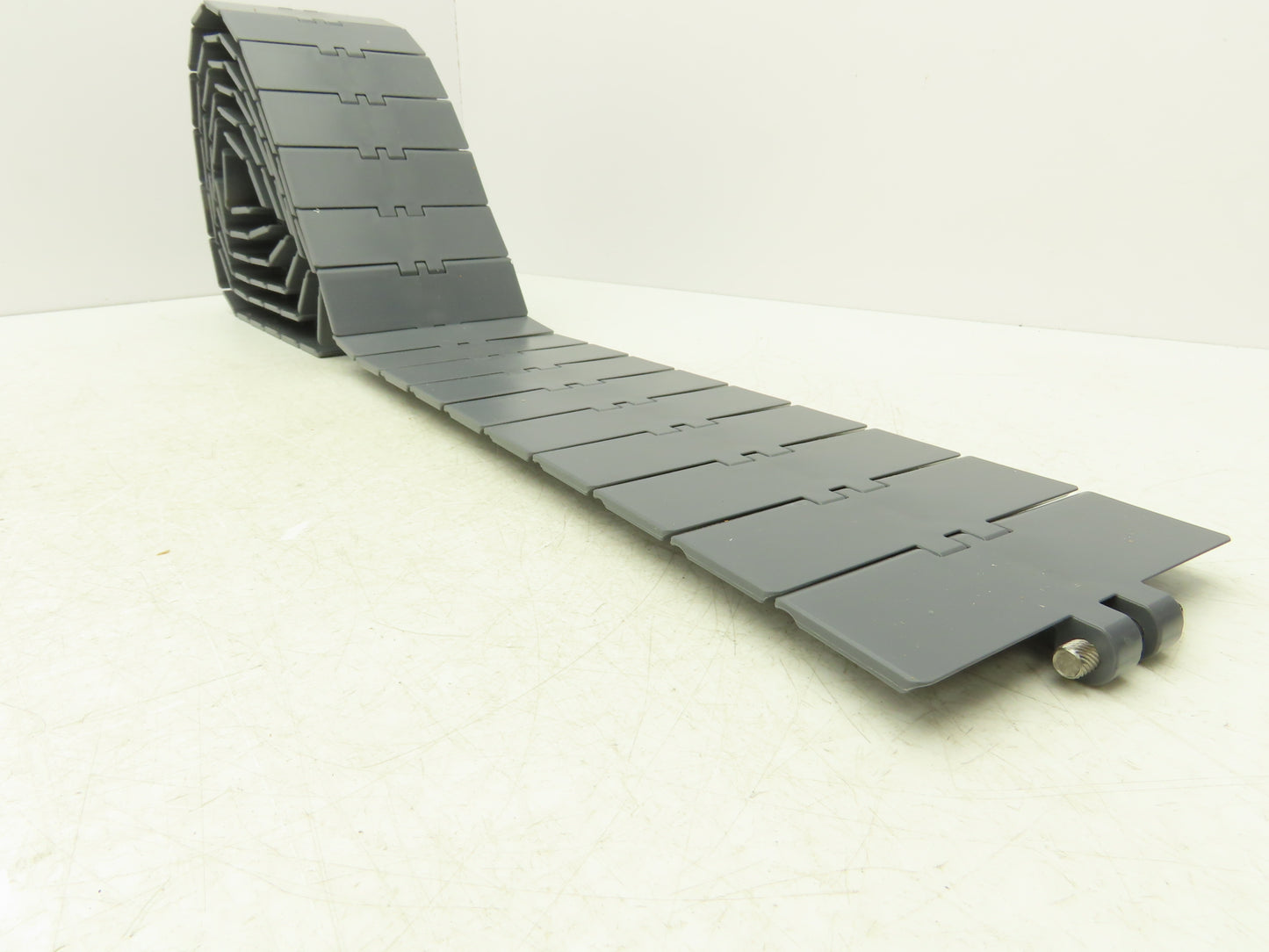 Rexnord CR820-4.5 TableTop Conveyor Chain 4.5"x 10Ft Straight Running Gray