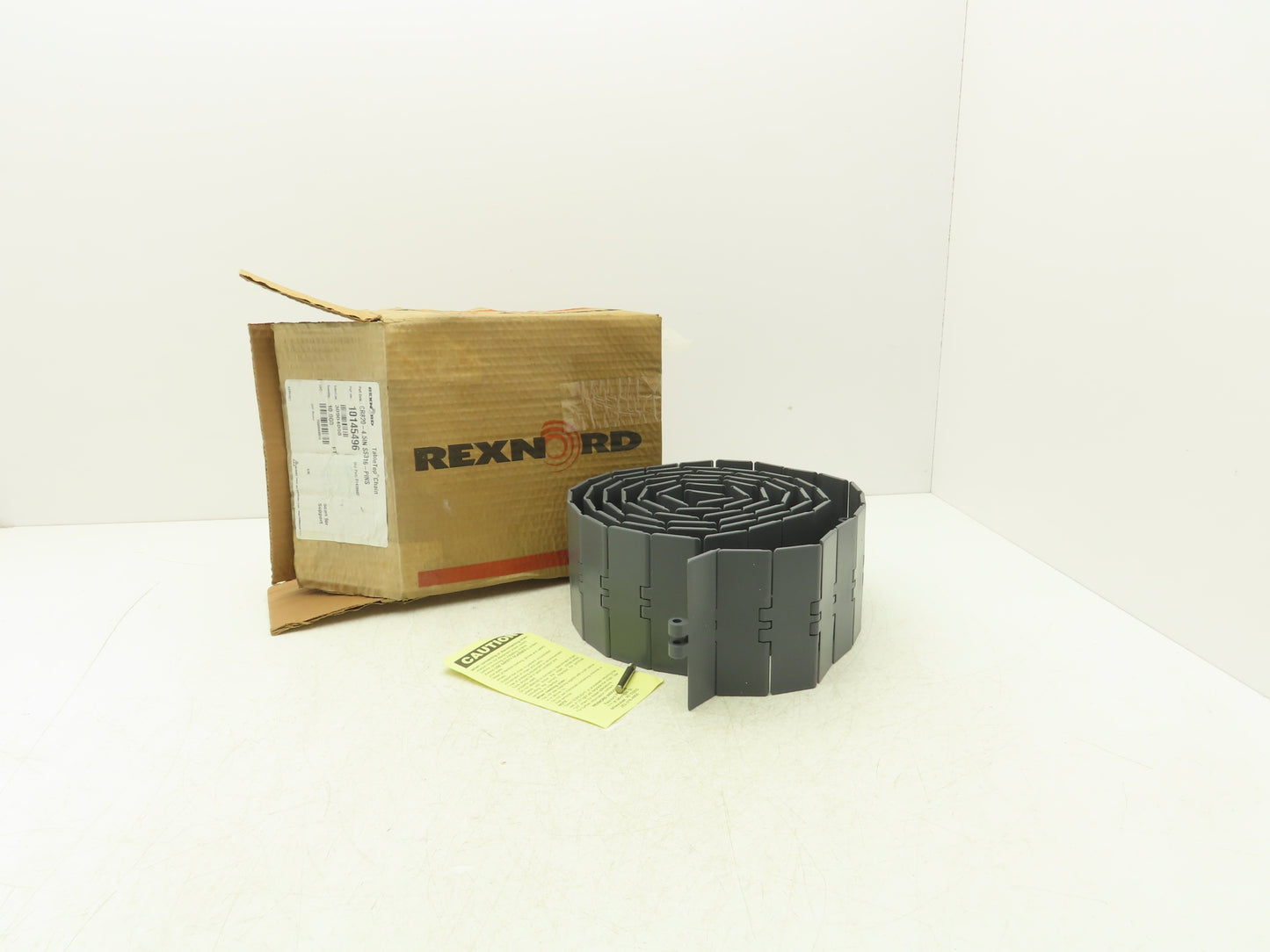 Rexnord CR820-4.5 TableTop Conveyor Chain 4.5"x 10Ft Straight Running Gray