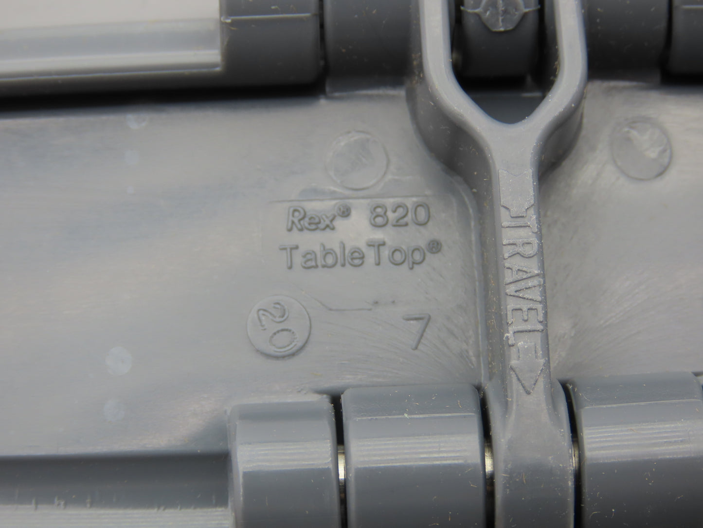 Rexnord CR820-4.5 TableTop Conveyor Chain 4.5"x 10Ft Straight Running Gray