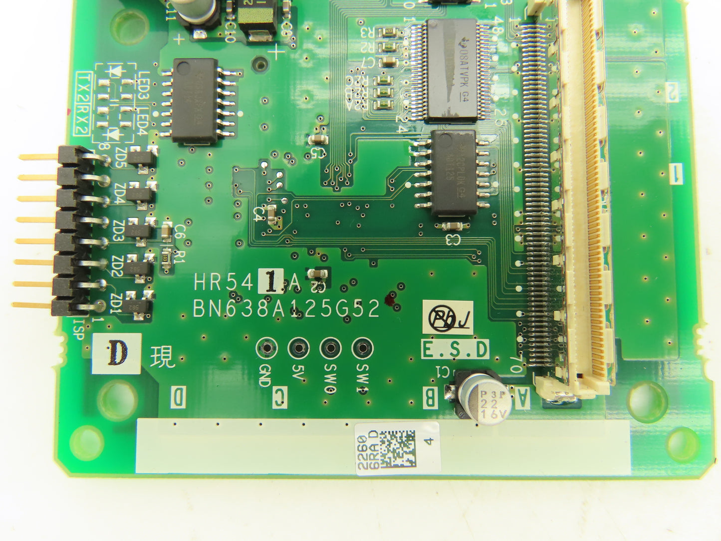 Mitsubishi BN638A125H02 Printed Circuit Board PCB Machine Control HR541A