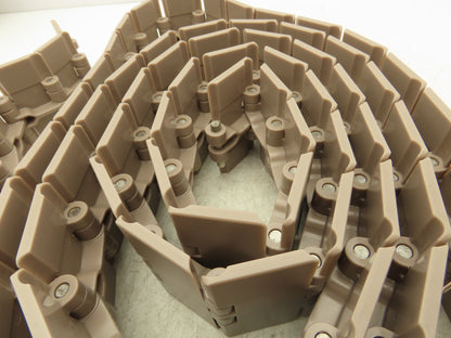 Rexnord LF831K3.25 Straight TableTop Conveyor Chain 3-1/4"x 10' Length