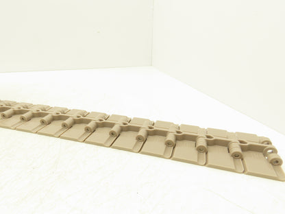 Rexnord LF831K3.25 Straight TableTop Conveyor Chain 3-1/4"x 10' Length