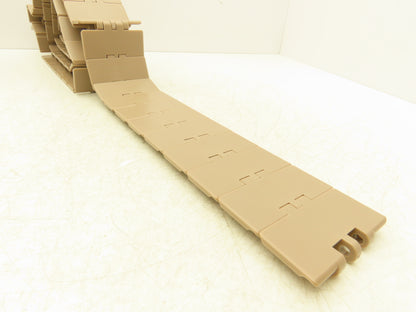 Rexnord LF831K3.25 Straight TableTop Conveyor Chain 3-1/4"x 10' Length