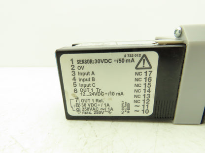 Danaher Controls C346-0411 Veeder Root Counter LCD Display 30VDC Sensor