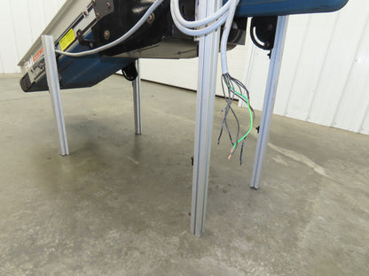 EMI EAR16-24-48-20 Flat to Decline Belt Conveyor 0-60° Adj 16"x 70"L 115V *READ*