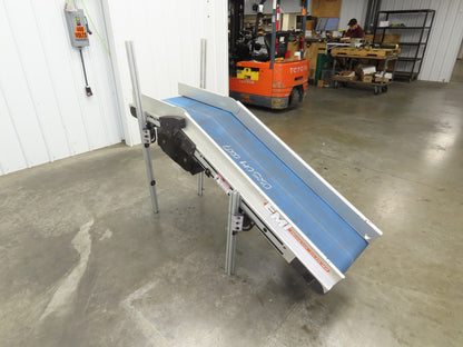 EMI EAR16-24-48-20 Flat to Decline Belt Conveyor 0-60° Adj 16"x 70"L 115V *READ*