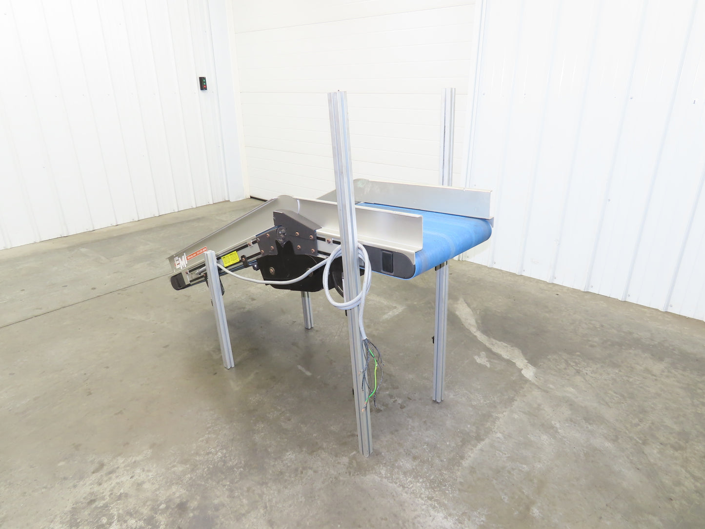 EMI EAR16-24-48-20 Flat to Decline Belt Conveyor 0-60° Adj 16"x 70"L 115V *READ*