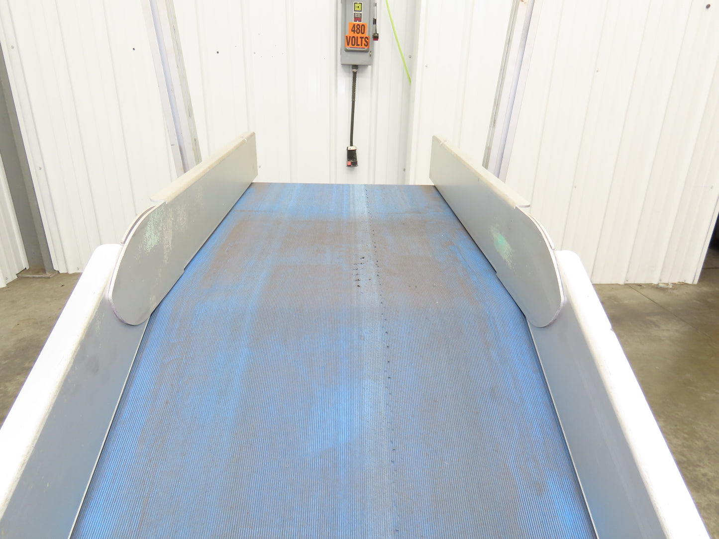 EMI EAR16-24-48-20 Flat to Decline Belt Conveyor 0-60° Adj 16"x 70"L 115V *READ*