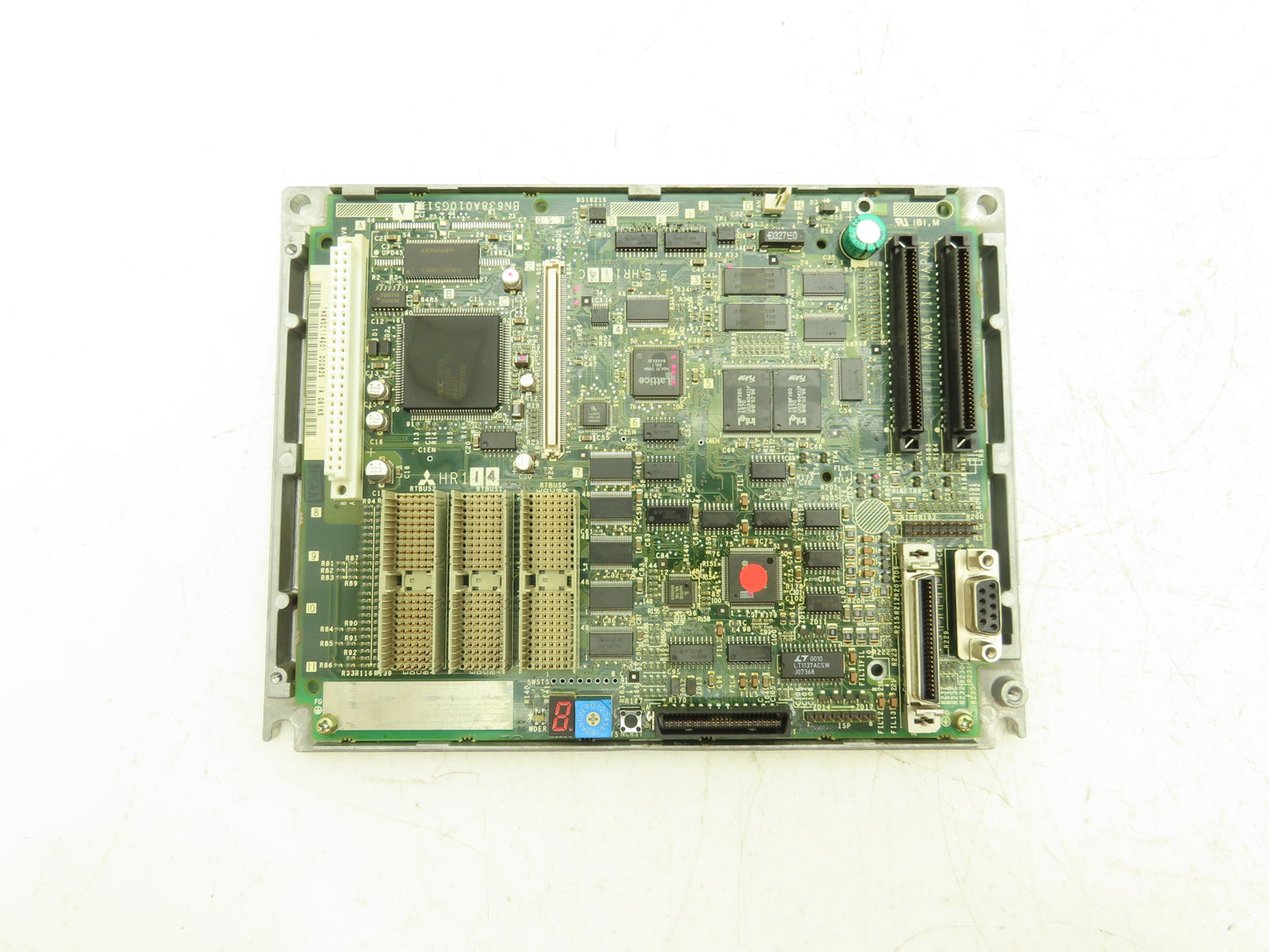 Mitsubishi BN638A010G51 Printed Circuit Board PCB Control Card Backplane HR114C