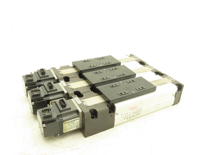 THK VLA-ST-60-06-0050 Linear Actuator W Servo Motor - Bolts Missing - Lot Of 3