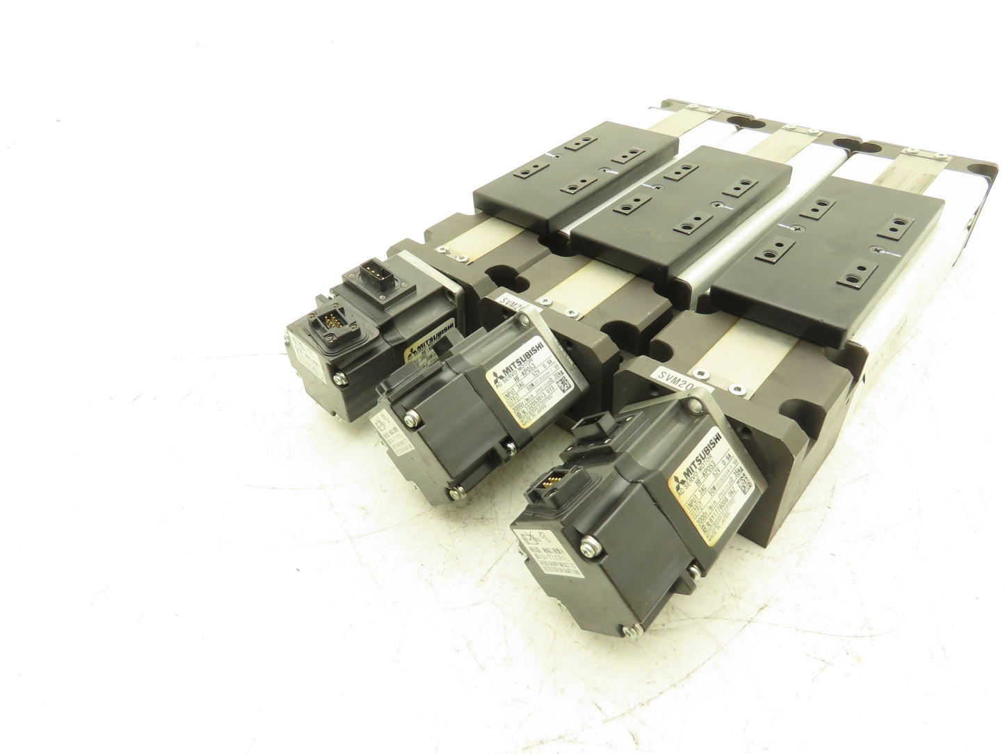 THK VLA-ST-60-06-0050 Linear Actuator W Servo Motor - Bolts Missing - Lot Of 3