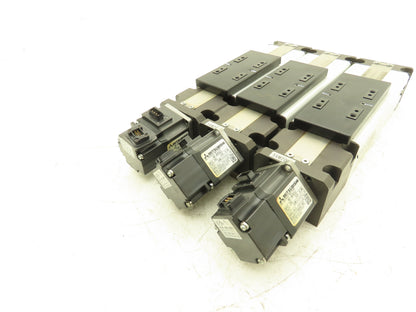 THK VLA-ST-60-06-0050 Linear Actuator W Servo Motor - Bolts Missing - Lot Of 3