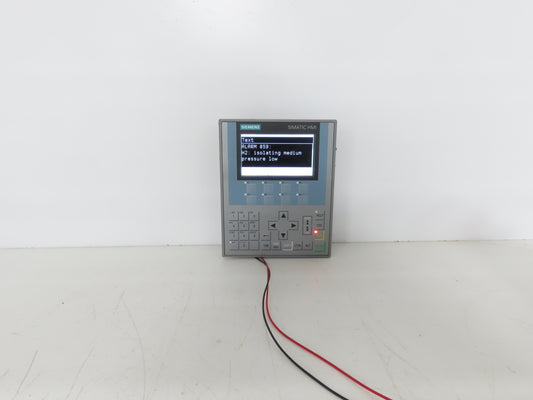 Siemens 6AV2 124-1DC01-0AX0 KP400 Comfort Simatic HMI Screen Control Panel