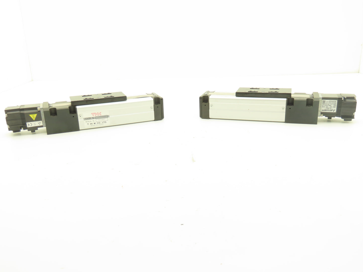 THK VLA-ST-60-06-0050 Linear Actuator W Mitsubishi Servo Motor Lot Of 2