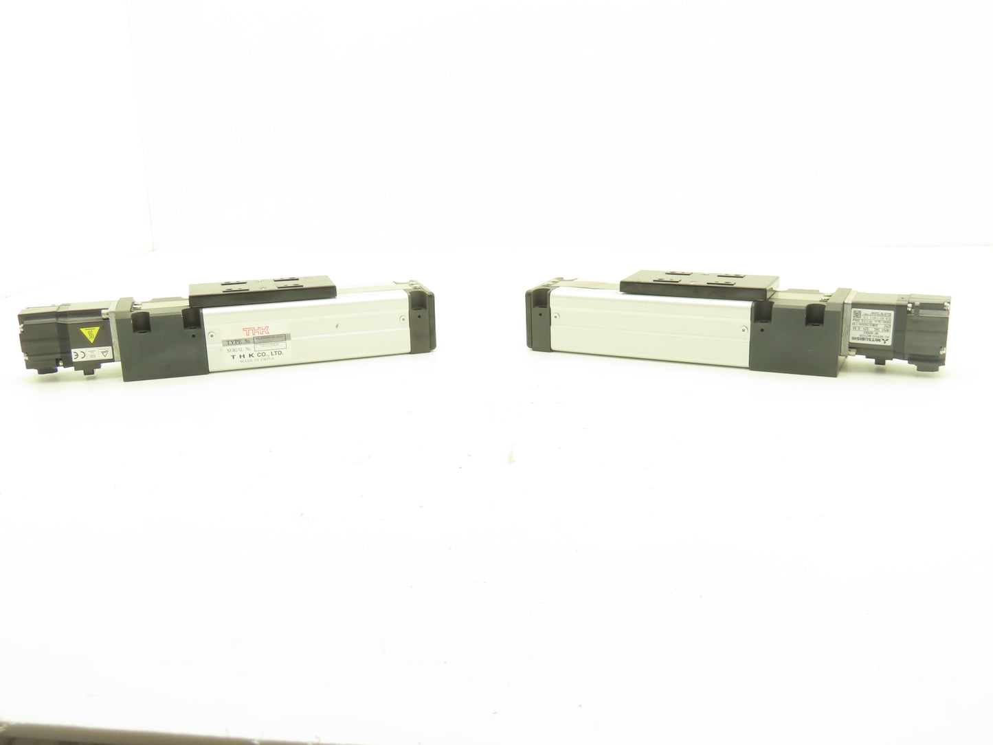 THK VLA-ST-60-06-0050 Linear Actuator W Mitsubishi Servo Motor Lot Of 2
