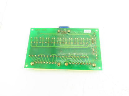Mori Seiki BU-02 Printed Circuit Board PCB Relay Control Card A-0137