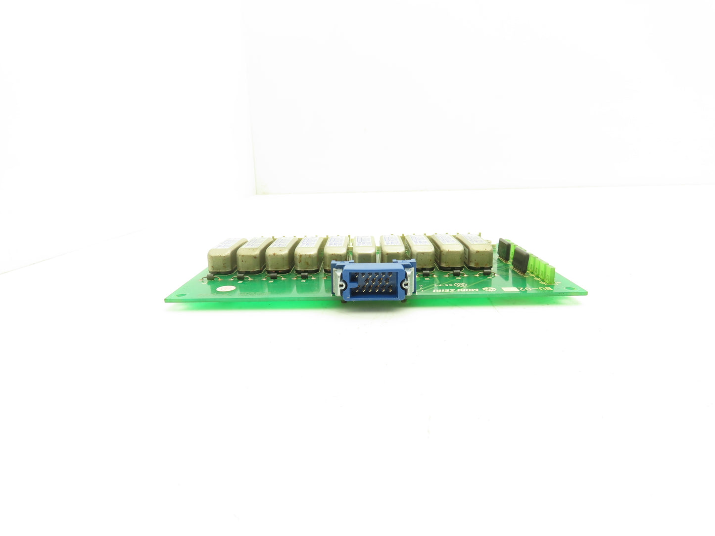 Mori Seiki BU-02 Printed Circuit Board PCB Relay Control Card A-0137