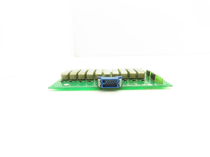 Mori Seiki BU-02 Printed Circuit Board PCB Relay Control Card A-0137