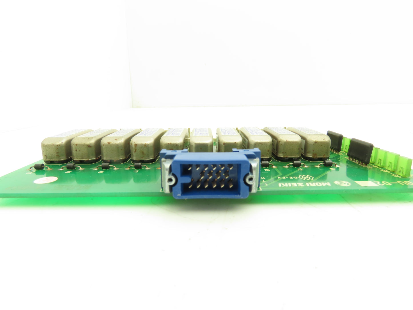 Mori Seiki BU-02 Printed Circuit Board PCB Relay Control Card A-0137